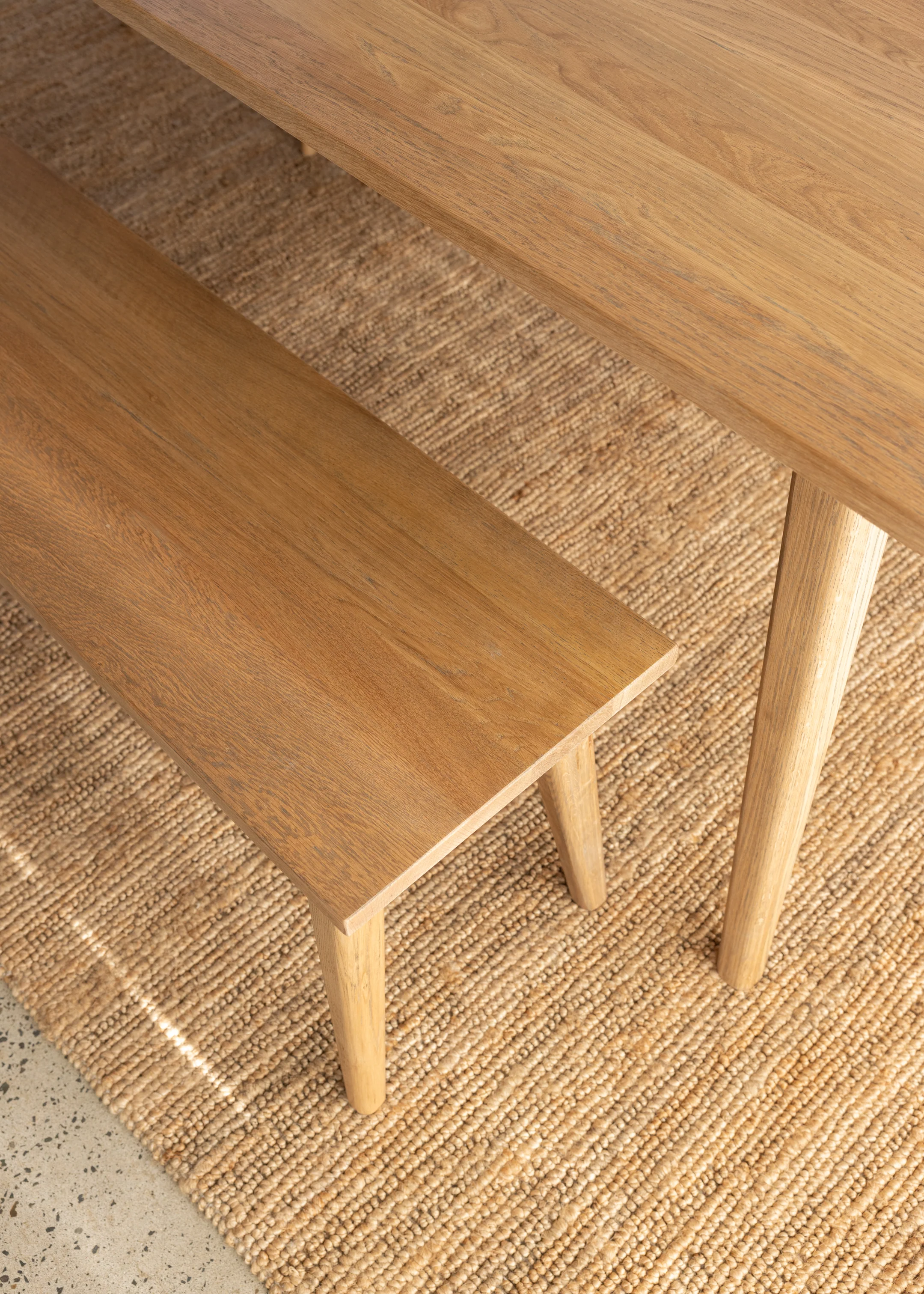 Vaasa Oak Bench Seat / Natural - Image 5