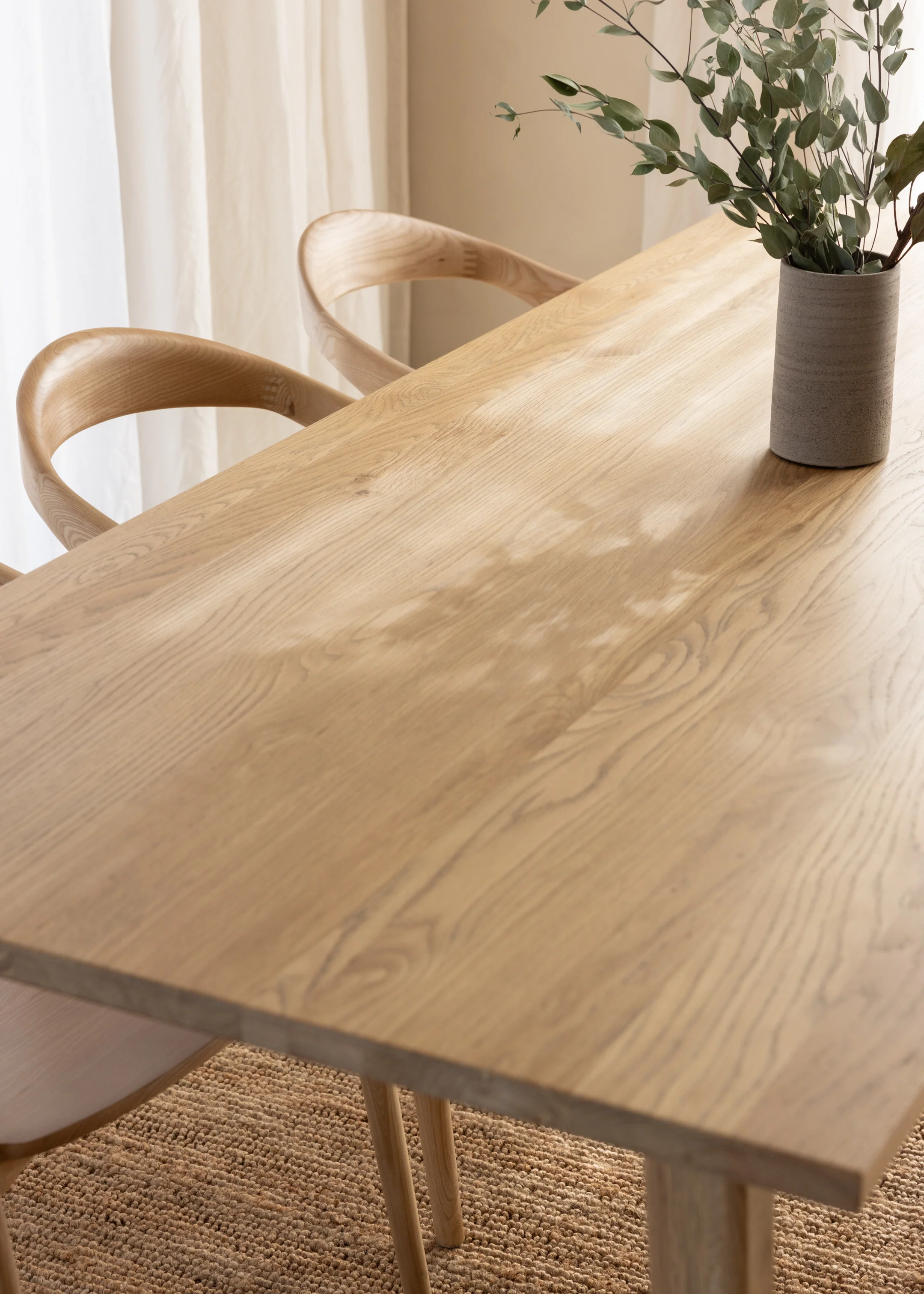 Vaasa Oak Dining Table / Natural - Image 3