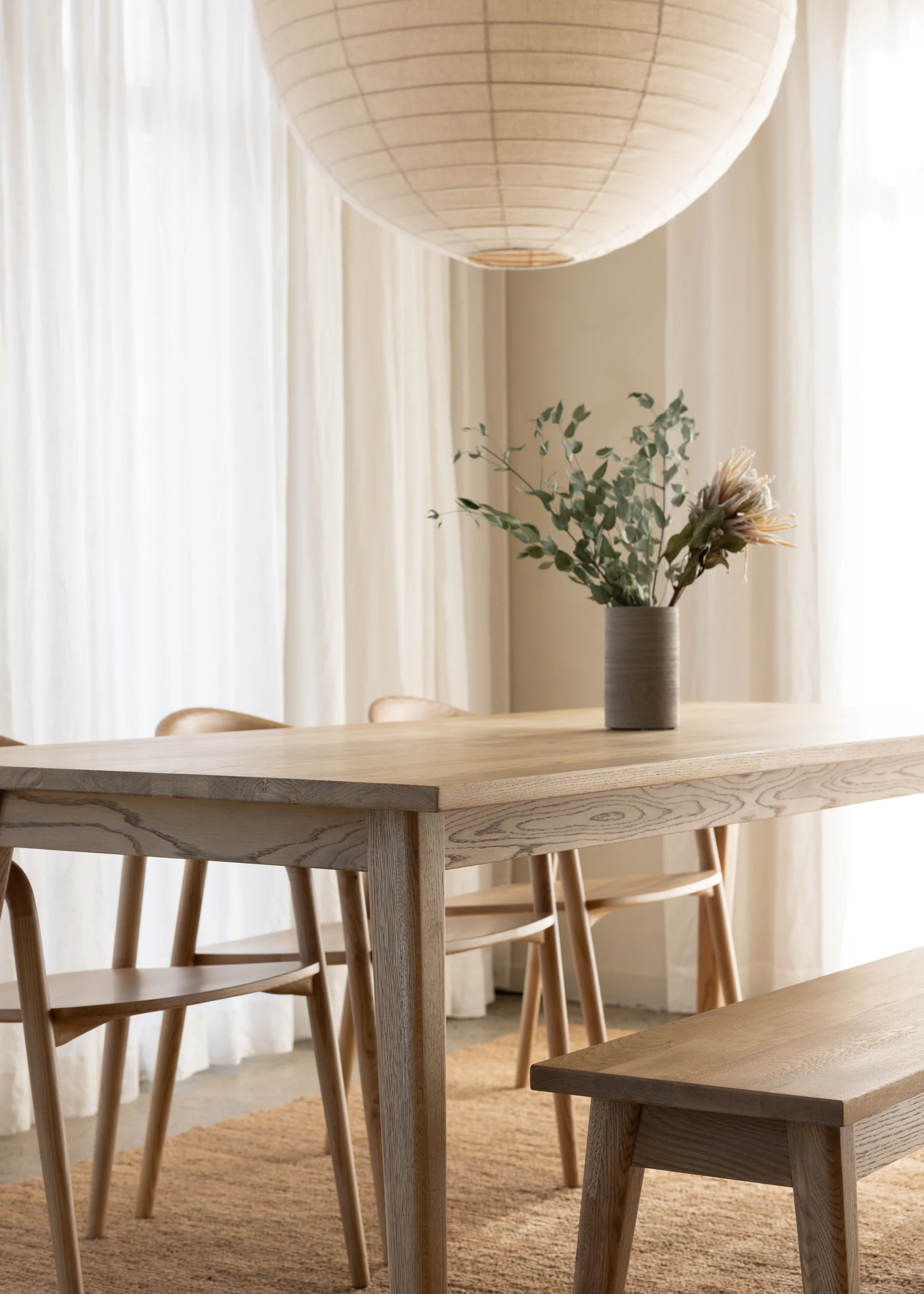 Vaasa Oak Dining Table / Natural - Image 4