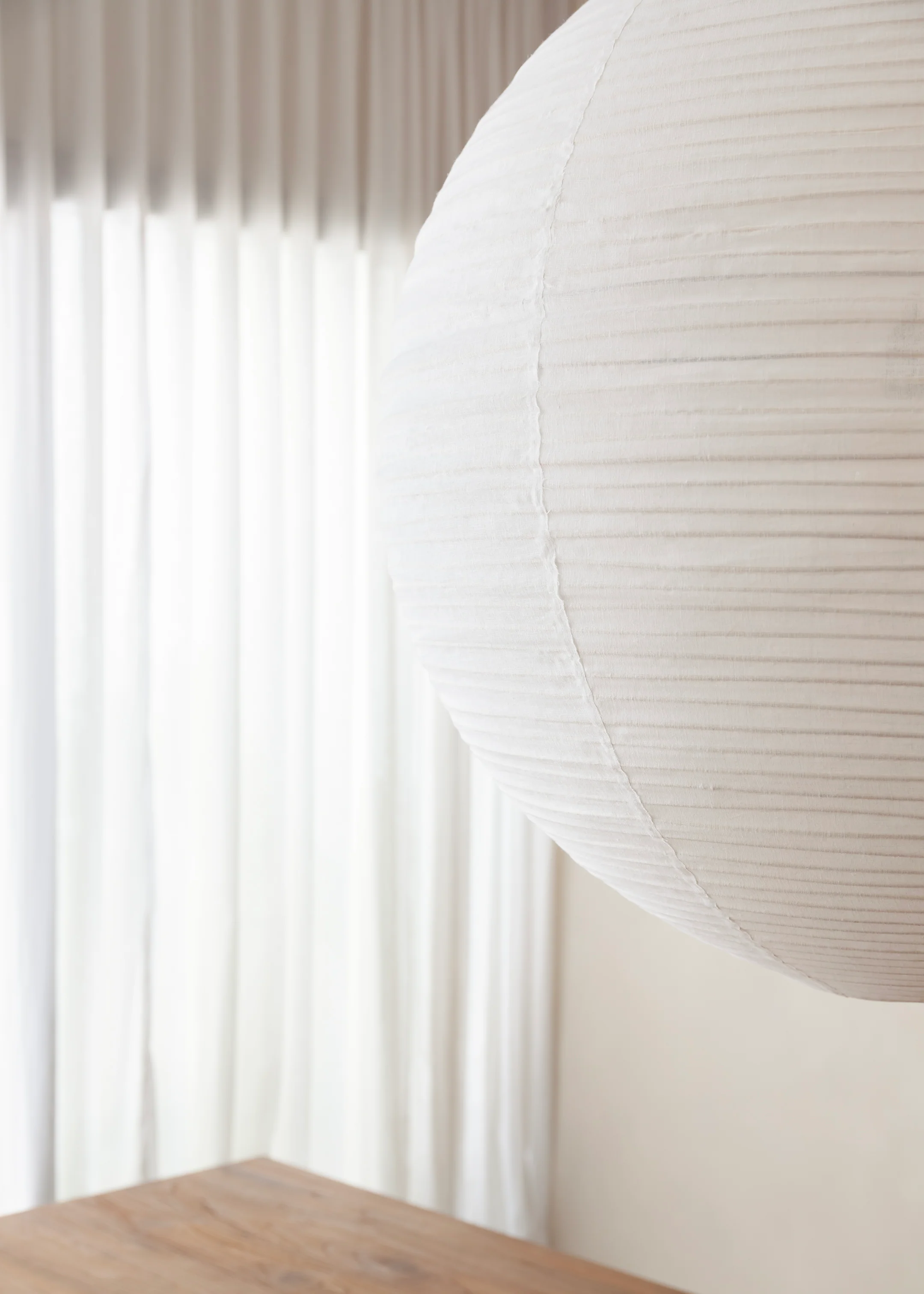 Vaya Linen Lantern / Off White - Image 9