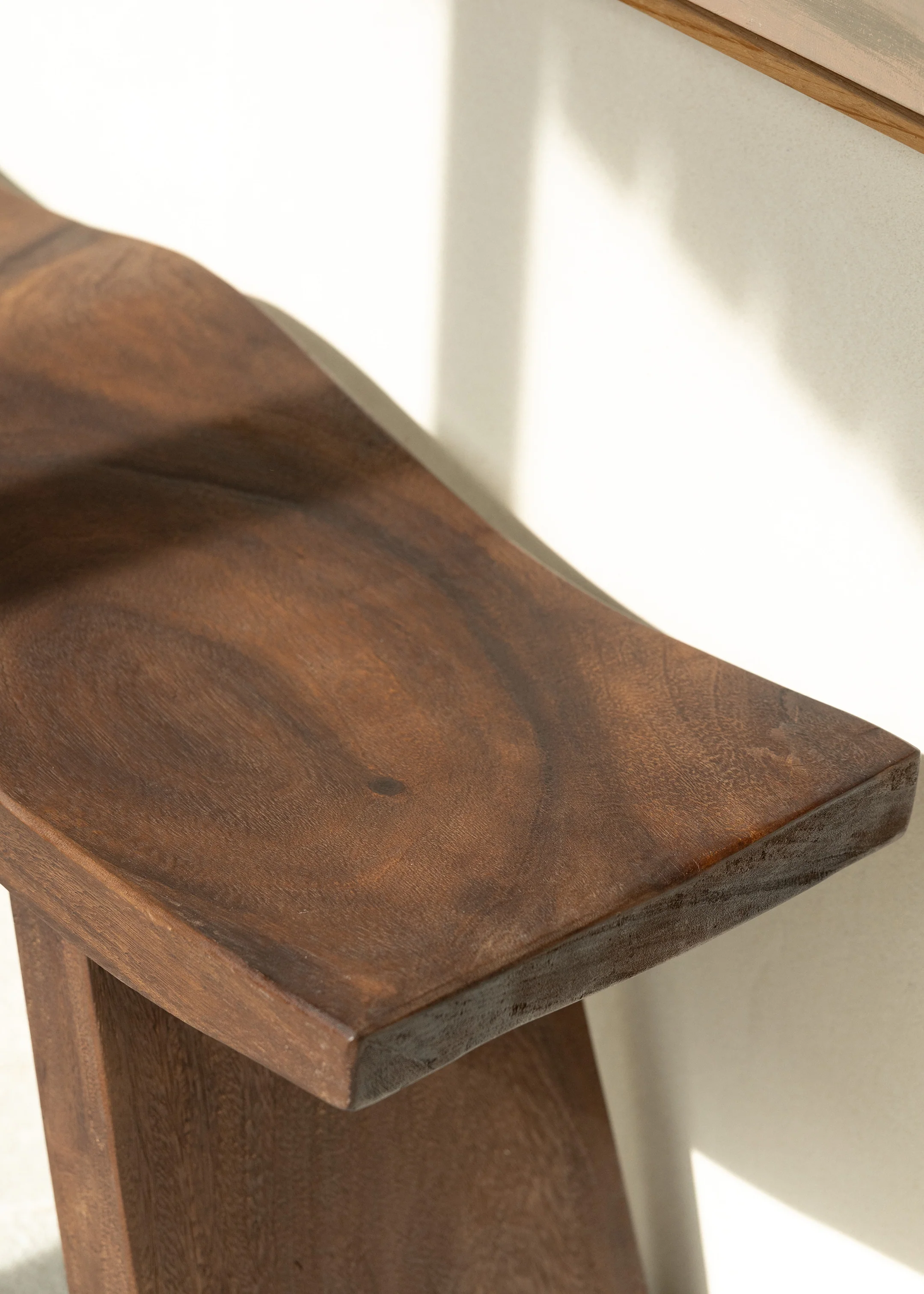 Wave Bench / Walnut - Image 4