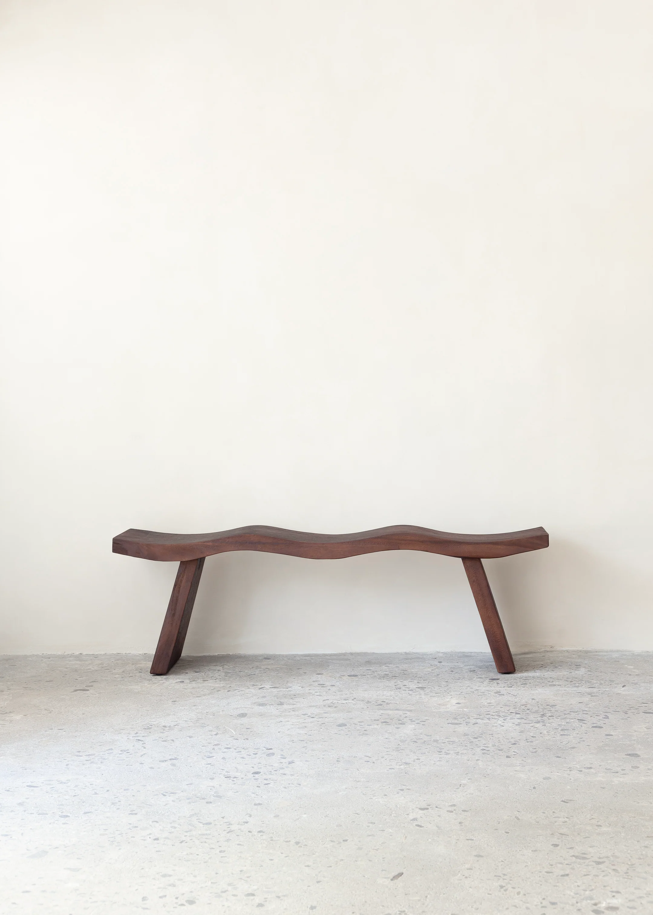 Wave Bench / Walnut - Image 6