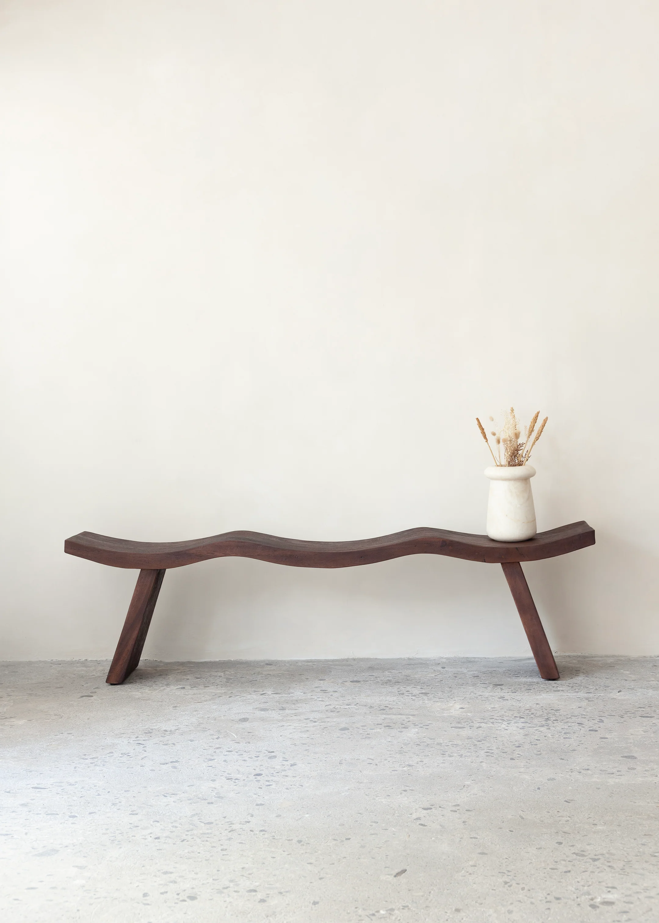 Wave Bench / Walnut - Image 7