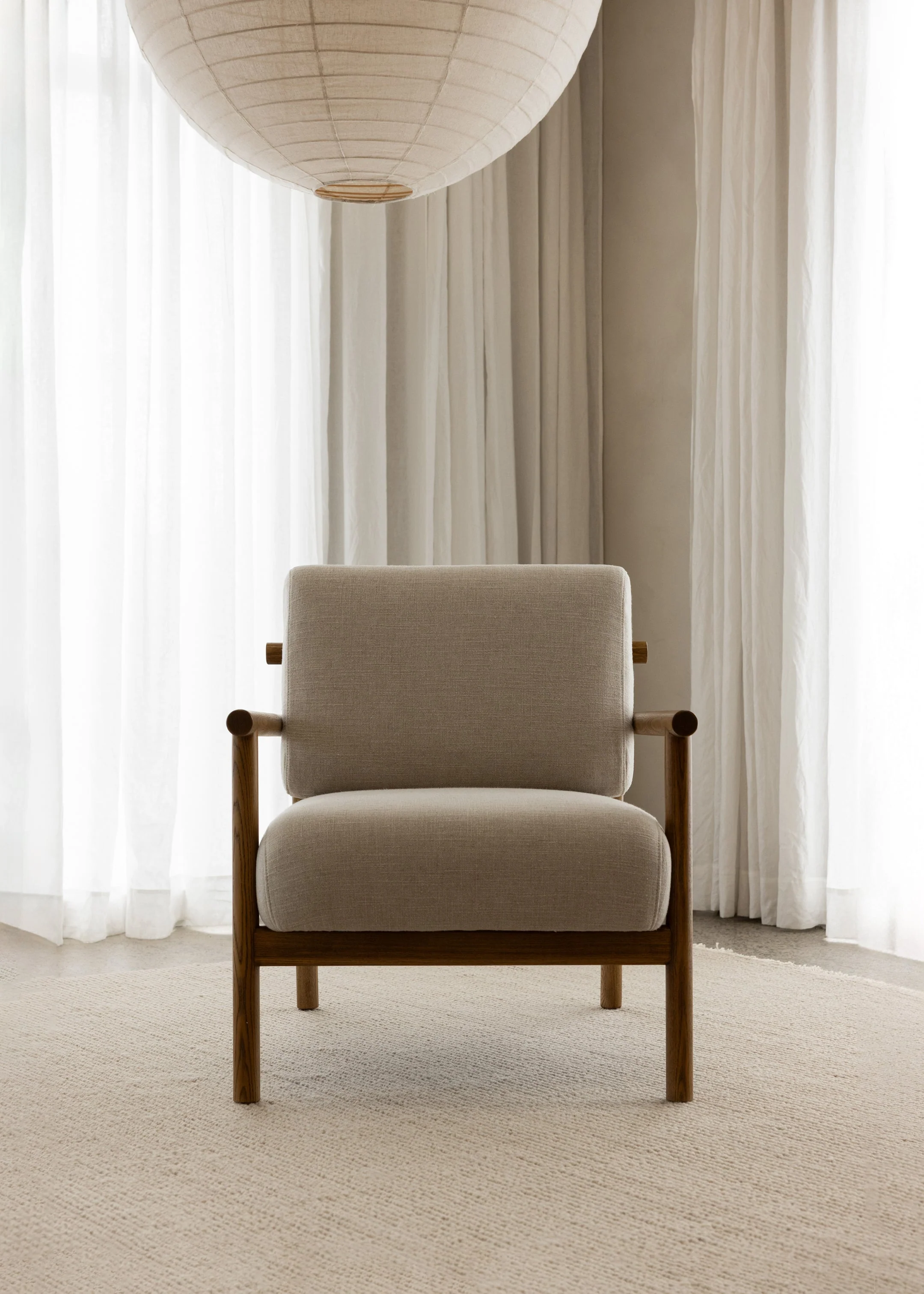 Wynn Occasional Chair / Oatmeal - Image 3